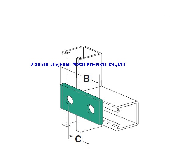 2 Hole Splice Plate