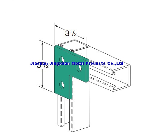 3 hole corner plate