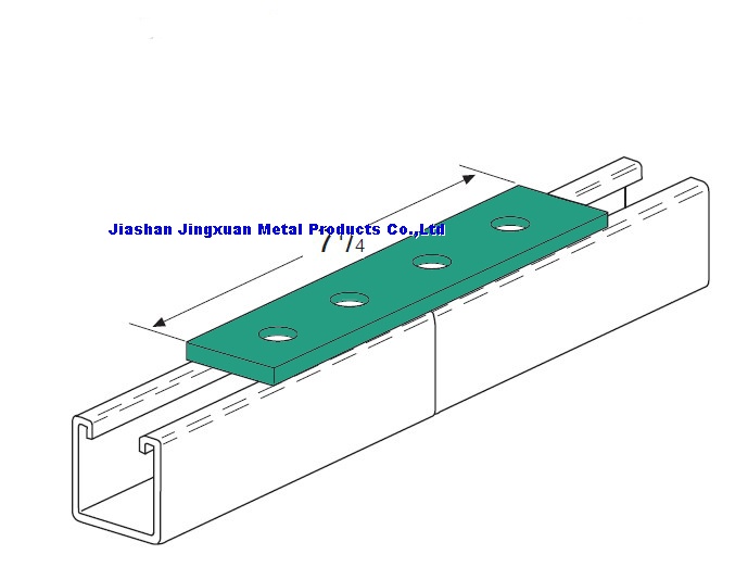 4 hole splice plate